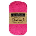 Scheepjes Catona 50 gram - 604 neon roze - Katoen Garen, Hobby en Vrije tijd, Breien en Haken, Ophalen of Verzenden, Nieuw