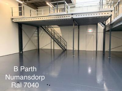 160m2(30kg)- 2K Epoxy GARAGE VLOERCOATING- BETONCOATING VERF, Doe-het-zelf en Verbouw, Verf, Beits en Lak, Verf, Grijs, Nieuw