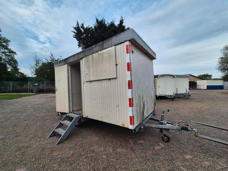 4m. keetwagen snelverkeer toilet berging HS-1095, Zakelijke goederen, Machines en Bouw | Keten en Containers, Verzenden