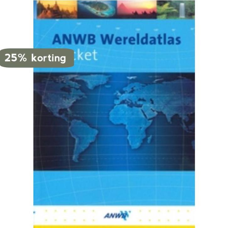ANWB Wereldatlas Pocket 9789018026332, Boeken, Reisgidsen, Gelezen, Verzenden