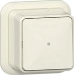 Gira Opbouw Drukknop Schakelaar Met Controlevenster - 315210, Verzenden, Nieuw, Overige typen