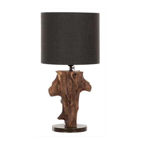 *WOONWINKEL* Must Living Exotic Tafellamp Van Teak Wortel, Huis en Inrichting, Lampen | Tafellampen, Nieuw, Verzenden