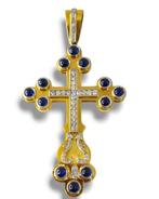 Art Deco Kruis - 18 kt goud - 1910-1920 - 18k goud &, Sieraden, Tassen en Uiterlijk, Antieke sieraden