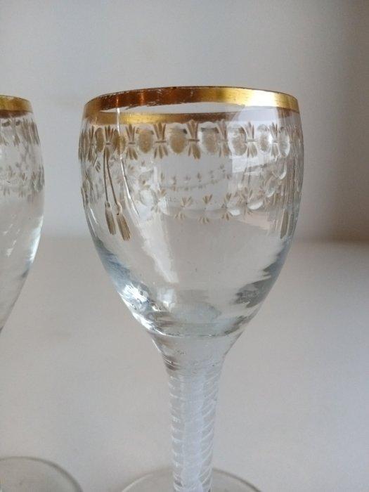 Brandewijnkom (2) - Glas - George II, Antiek en Kunst, Antiek | Glas en Kristal