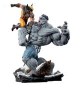 Marvel Statue Grey Hulk vs Wolverine 58 cm, Ophalen of Verzenden, Nieuw