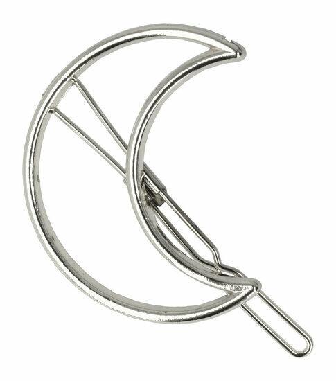 Haarspeld Clip Maan Zilver, Sieraden, Tassen en Uiterlijk, Uiterlijk | Haarverzorging