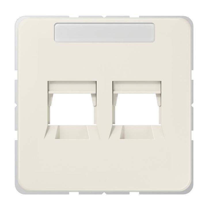 Jung CD500 Insteekplaat Schakelmateriaal - 569-2WE, Doe-het-zelf en Verbouw, Elektra en Kabels, Overige typen, Nieuw, Verzenden