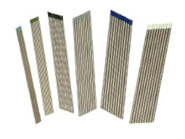 Wolfraam Tungsten Tig electroden - Black WL10 1.0% / 2.4 mm, Doe-het-zelf en Verbouw, Gereedschap | Lasapparaten, Verzenden