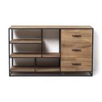 Dressoir Charlie met laden - 75x129x40 cm, Huis en Inrichting, Kasten | Ladekasten, Verzenden, Nieuw