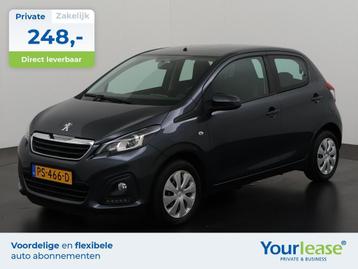 Direct leverbaar | Peugeot 108 | 12 mnd Private Lease 248,- beschikbaar voor biedingen