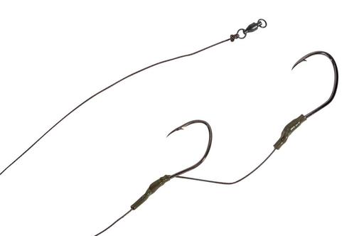 Ultimate Catfish Rig Double Hook # 6/0 + 8/0, Watersport en Boten, Hengelsport | Algemeen, Vislijn, Nieuw, Verzenden