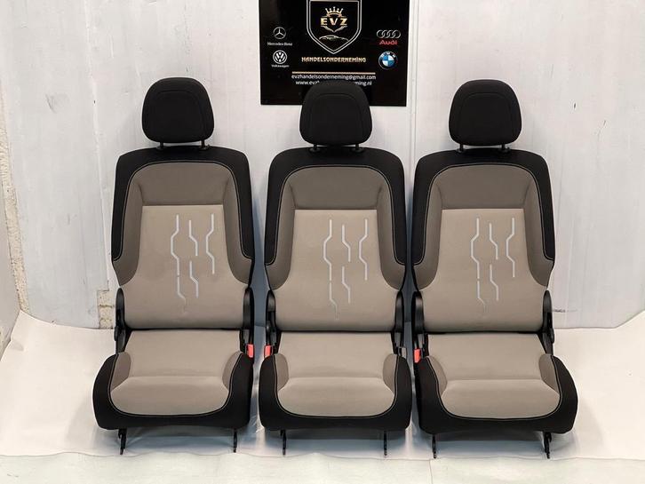 Citroën Berlingo bekleding middelste achterbank set, Auto-onderdelen, Interieur en Bekleding, Gebruikt, Citroën