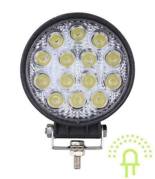 ACTIE!! Led Werklamp Rond 42 watt 10-30v - Lilaled.nl, Auto-onderdelen, Vrachtwagen-onderdelen, Nieuw, Verlichting, Ophalen of Verzenden