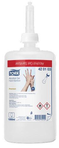 Tork Alcohol handdesinfectiegel - 6 x 1 liter, Huis en Inrichting, Schoonmaakartikelen, Verzenden