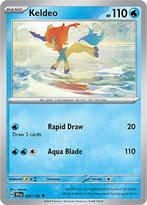 Keldeo 044/162 reverse holo Temporal forces, Hobby en Vrije tijd, Verzamelkaartspellen | Pokémon, Ophalen of Verzenden, Nieuw