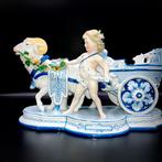 KPM - Historismus - Cherub with Ram & Chariot (28 cm) - ca