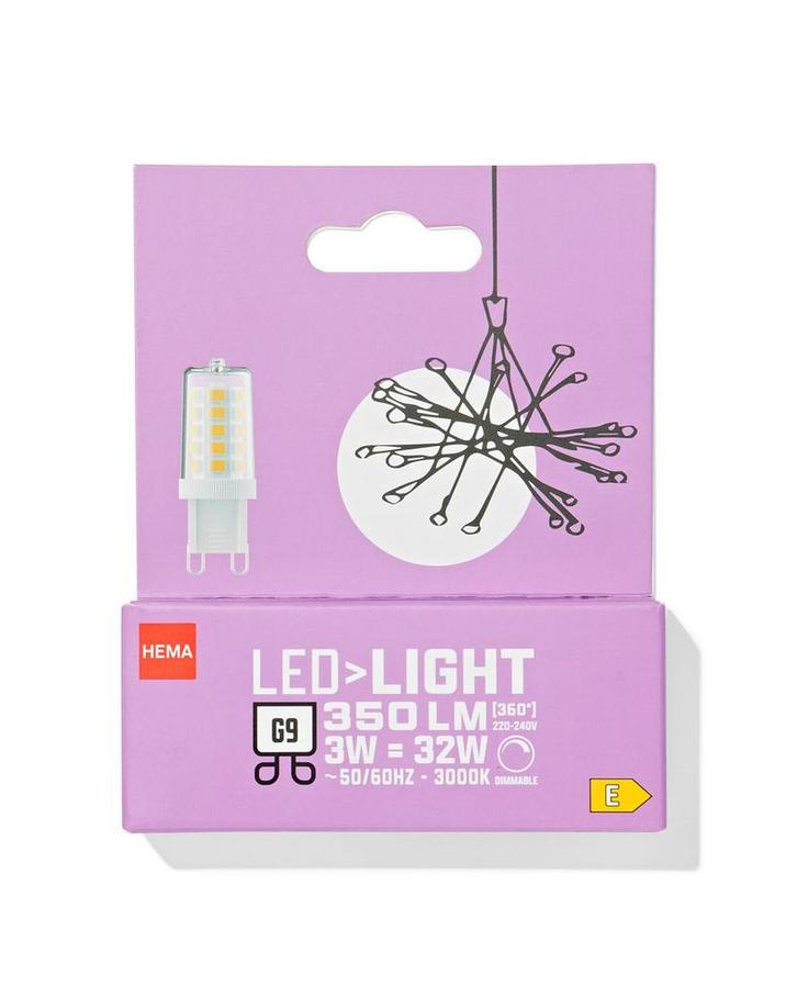 HEMA Led G9 2.5W 350lm dim, Huis en Inrichting, Lampen | Overige, Nieuw, Verzenden