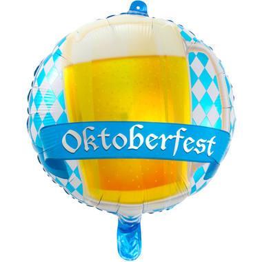 Folieballon Oktoberfest - 43cm | Nieuw!, Hobby en Vrije tijd, Feestartikelen, Nieuw, Verzenden