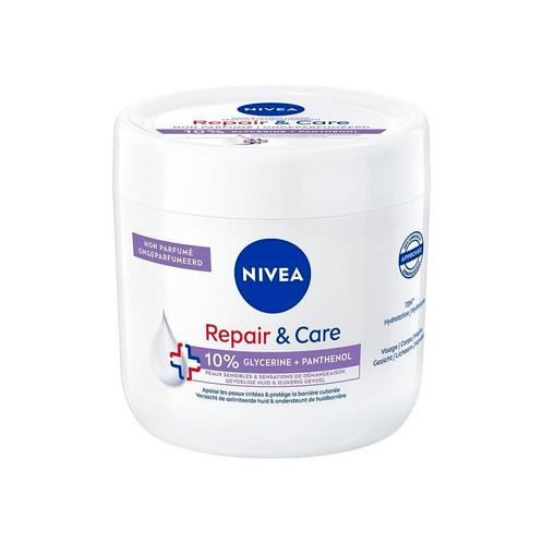NIVEA Repair & Care Fragrance Free Bodycrème, Sieraden, Tassen en Uiterlijk, Uiterlijk | Lichaamsverzorging, Bodylotion, Crème of Olie