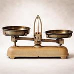 Ponterstok - Gegoten messing, Gietijzer - met originele