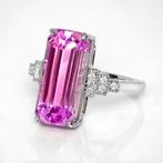Zonder Minimumprijs - Ring - 14 karaat Witgoud, 10.11 ct Fel, Sieraden, Tassen en Uiterlijk, Nieuw