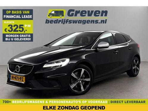 Volvo V40 1.5 T3 Polar+ Sport 153PK Pano harman LED €325pm, Auto's, Bestelauto's, Automaat, Benzine, Zwart, Overige merken, Verzenden