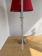Tafellamp - XL zilverkleurige tafellamp - Metaal -