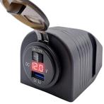 ProRide 12V USB Stopcontact 1 Poort Opbouw met, Verzenden, Nieuw
