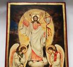 Icoon - Opstanding van Christus, handgeschilderde icoon -, Antiek en Kunst