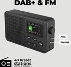 2dekans | Denver DAB Radio - Bluetooth - DAB+/ FM Radio - 40, Audio, Tv en Foto, Luidsprekers, Ophalen of Verzenden, Zo goed als nieuw