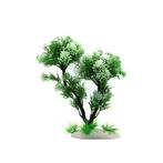 Bonsai boom groen met wit OS-252 - aquarium decoratie, Dieren en Toebehoren, Vissen | Aquaria en Toebehoren, Ophalen of Verzenden