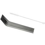 Benson RVS gebogen rietjes - herbruikbaar - vaatwasserbes..., Huis en Inrichting, Keuken | Keukenbenodigdheden, Ophalen of Verzenden