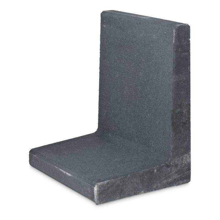 Betonnen L-element 50x50x80 zwart, Tuin en Terras, Bielzen en Borders, Nieuw, Beton, Ophalen of Verzenden