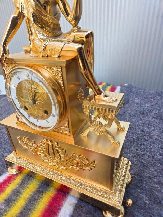 Klok - Antiek - Verguld brons - 1960-1970, Antiek en Kunst, Antiek | Klokken