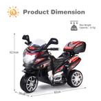 Kindermotor 6 V Elektrische Motorfiets op Accu 82 x 36 x 52,, Fietsen en Brommers, Steps, Nieuw, LIVSK, Verzenden