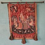 De Orgelspeelster - Wandtapijt - 90 cm - 72 cm -