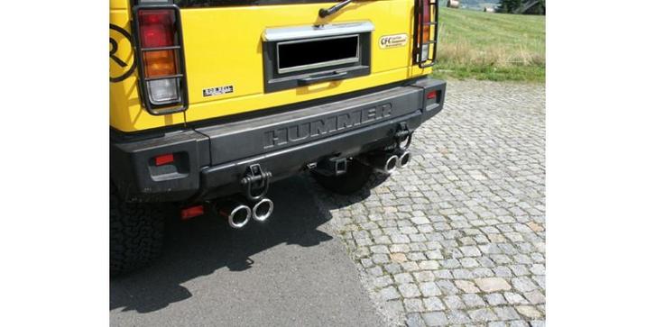 FOX Hummer H2 uit 2008 half systeem uit Kat uitgang rechts/l, Auto-onderdelen, Uitlaatsystemen, Nieuw, Verzenden