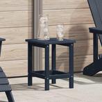 vidaXL Adirondack Zij Tafel Marineblauw 38 x 38 x 46 cm HDPE, Tuin en Terras, Tuintafels, Verzenden, Nieuw