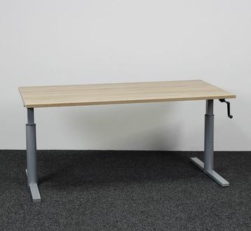 Gispen TM Slingerbureau Grijs 160 x 80 cm beschikbaar voor biedingen