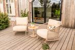 4SO Puccini/Canto loungestoelen set - Latte, Verzenden, Nieuw, Rvs, Loungeset