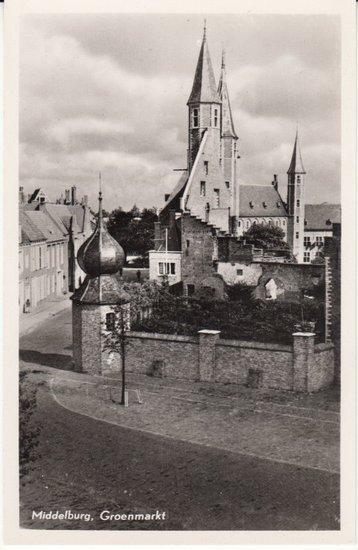 MIDDELBURG - Groenmarkt, Verzamelen, Ansichtkaarten | Nederland, Verzenden