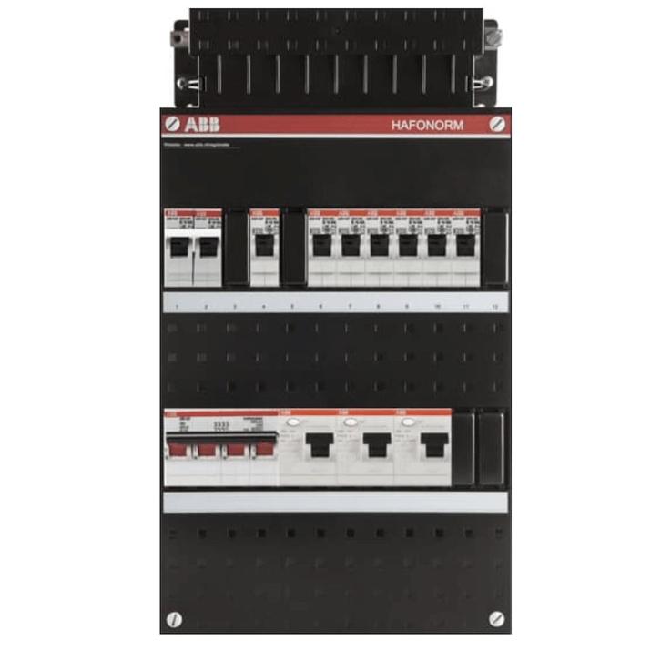 ABB busboard groepenkast 3 fase 7 groepen + fornuisgroep 220, Doe-het-zelf en Verbouw, Elektra en Kabels, Ophalen of Verzenden