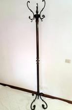 Kapstok - Hout, Vernikkeld messing, Onyx - kledinghaken