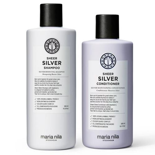 Maria Nila Sheer Silver Luxe Care Set, Sieraden, Tassen en Uiterlijk, Uiterlijk | Haarverzorging, Overige typen, Nieuw, Ophalen of Verzenden
