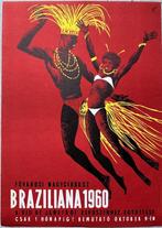 Sandor Benk - Braziliana - Original rare Circus poster -, Antiek en Kunst, Kunst | Tekeningen en Foto's