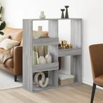 vidaXL kamerscherm 100x33x115 cm bewerkt hout grijs sonoma, Verzenden, Nieuw, Overige houtsoorten