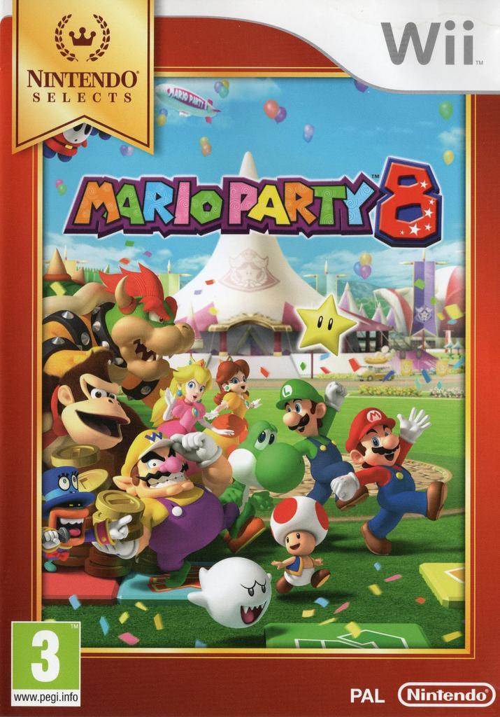 Mario Party 8 [Nintendo Selects] - Nintendo Wii, Spelcomputers en Games, Games | Nintendo Wii, Ophalen of Verzenden