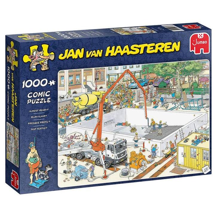 Jumbo legpuzzel Jan van Haasteren z van €18,99 voor €15,20, Hobby en Vrije tijd, Denksport en Puzzels, Ophalen of Verzenden