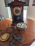 Klok - Hout - 1920-1930 - Antieke pendule en uurwer, Antiek en Kunst, Antiek | Klokken