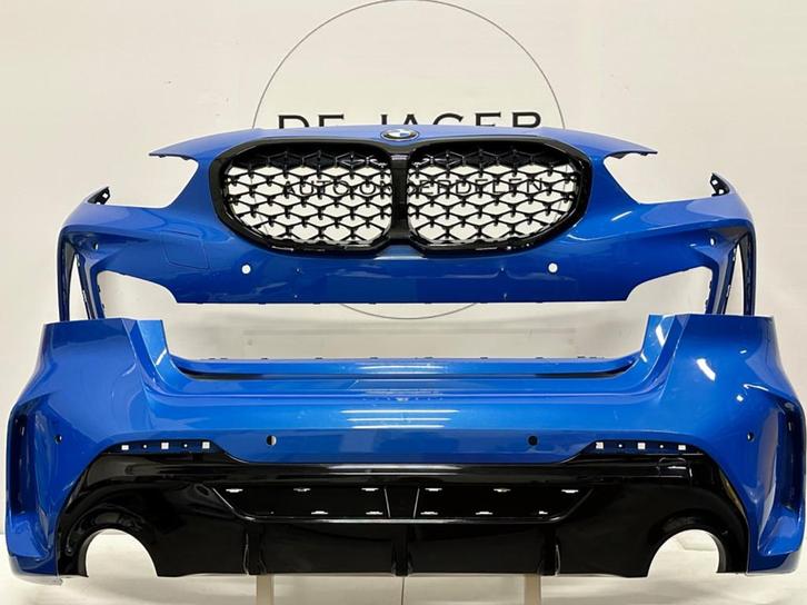 BMW 1 SERIE F40 M PAKKET VOORBUMPER  ACHTERBUMPER ORIGINEEL, Auto-onderdelen, Carrosserie en Plaatwerk, Gebruikt, BMW, Voor, Bumper